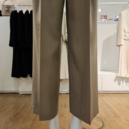 앞턱허리비죠와이드팬츠