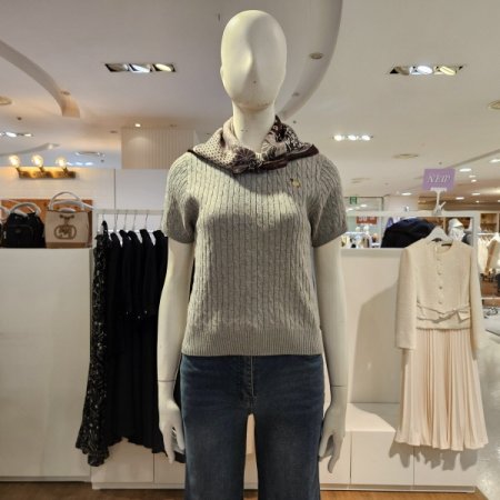 스카프세트케이블반팔니트