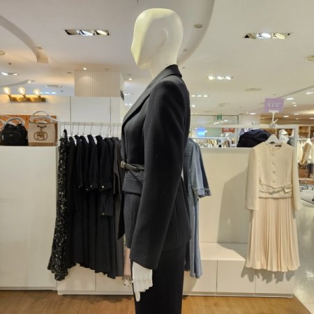 옵션벨트속스냅단추자켓