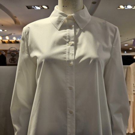 기본카라스판블라우스