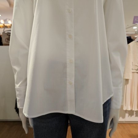 기본카라스판블라우스