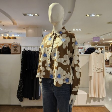 빅플라워블라우스