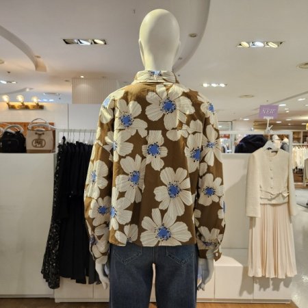 빅플라워블라우스