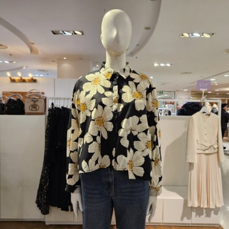 빅플라워블라우스