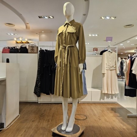 카라제천벨트원피스