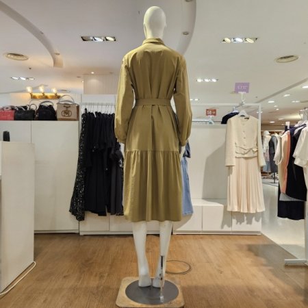 카라제천벨트원피스