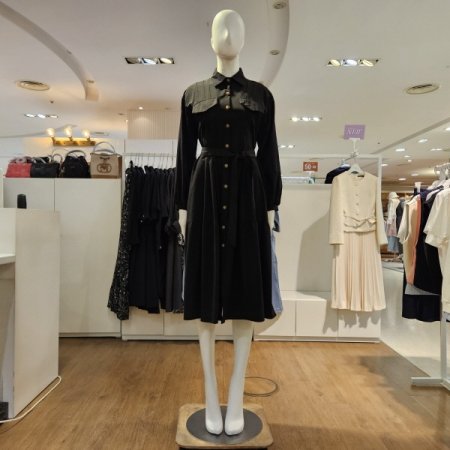 카라제천벨트원피스