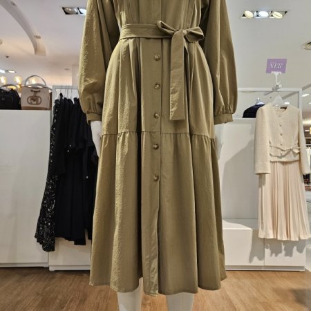 카라제천벨트원피스