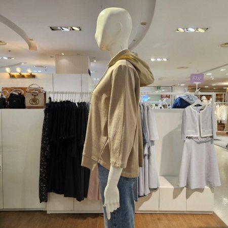 후드루즈핏원포인트티셔츠