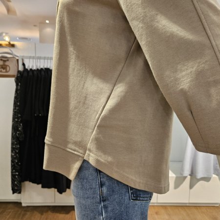 후드루즈핏원포인트티셔츠