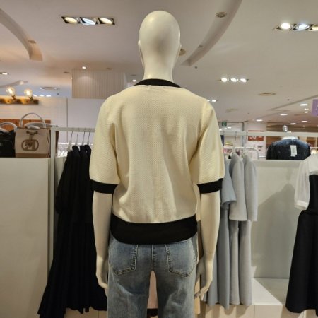 나나이브배색니트