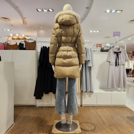 후드FOX중기장덕다운점퍼