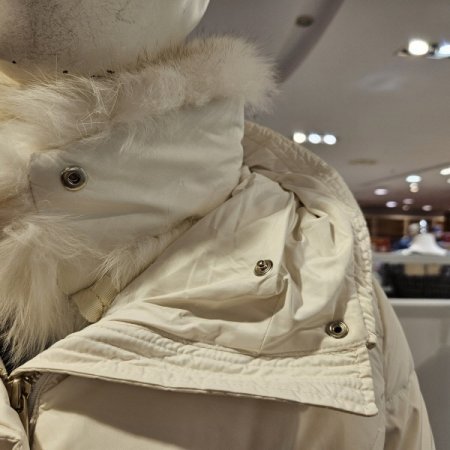 FOX카라후드숏덕다운점퍼