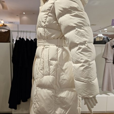 FOX카라후드롱덕다운점퍼