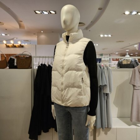 하이넥덕다운조끼