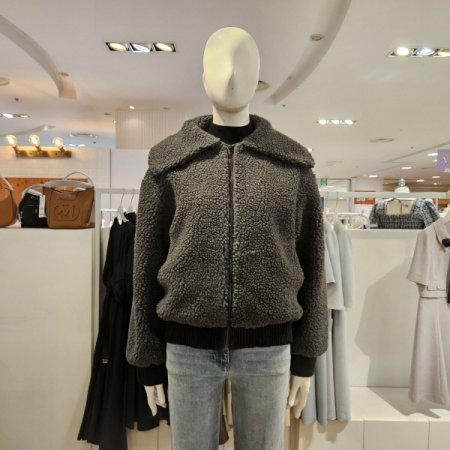 빅카라뽀글이점퍼