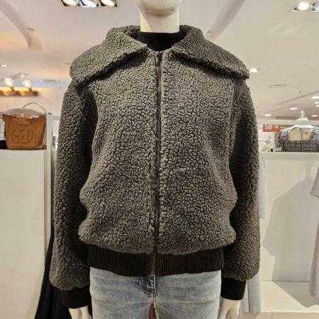 빅카라뽀글이점퍼