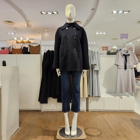 더블코트중기장코트