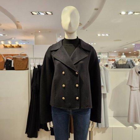 오픈카라더블버튼코트