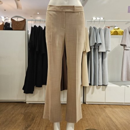 허리오비세미부츠컷슬랙스