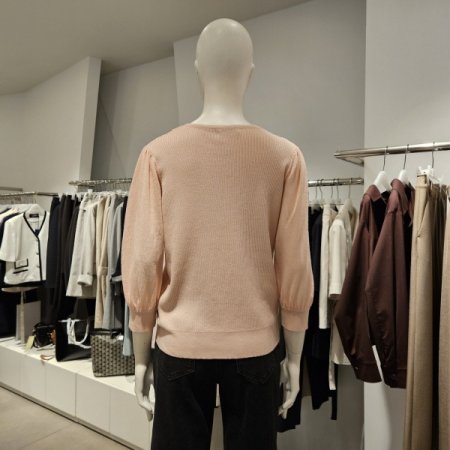 넥타이소매시스루니트