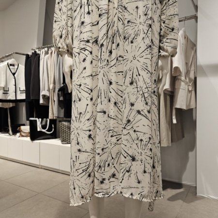 프릴프린트원피스