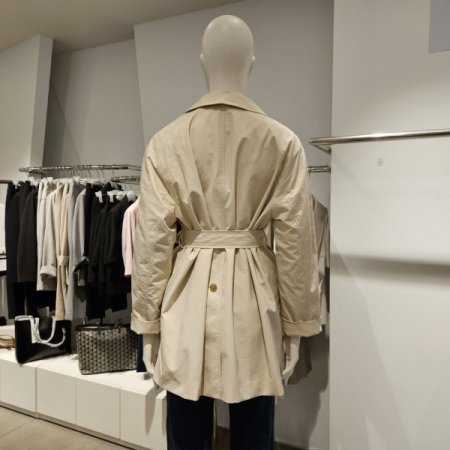 카라비죠싱글숏트렌치코트