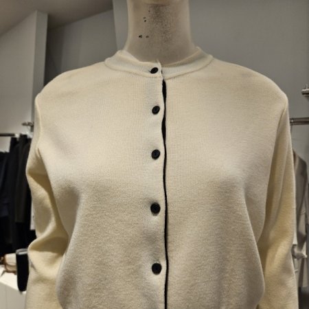 폴유어배색라운드가디건