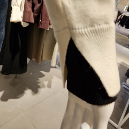 폴유어배색라운드가디건