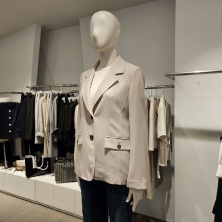 뒤후라쉬투버튼자켓