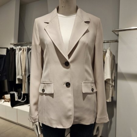 뒤후라쉬투버튼자켓