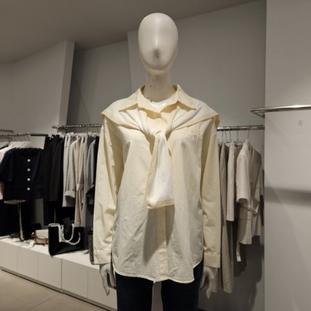 어깨숄세트블라우스