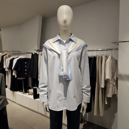 어깨숄세트블라우스