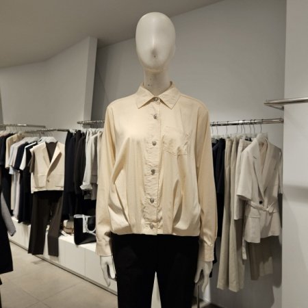 젤르아우터스타일셔츠블라우스