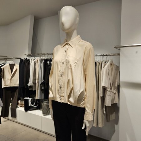 젤르아우터스타일셔츠블라우스