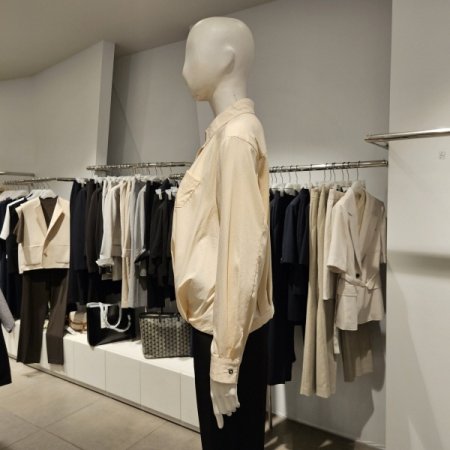 젤르아우터스타일셔츠블라우스