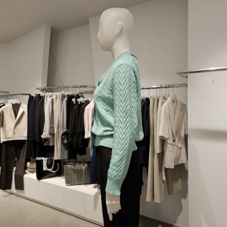 타이탈착꽈배기카디건