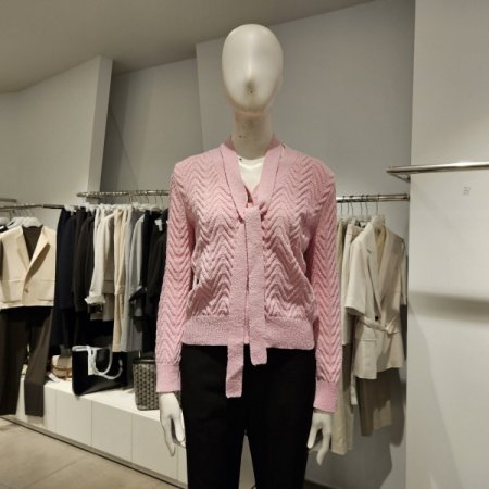 타이탈착꽈배기카디건