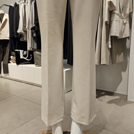 허리밴딩부츠컷팬츠