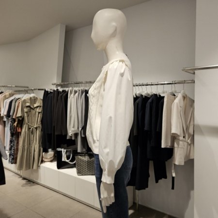 우븐패치집업가디건