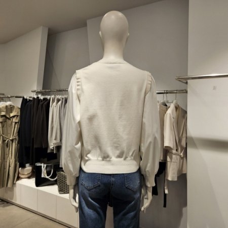 우븐패치집업가디건