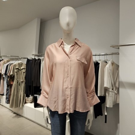 루즈가오리블라우스