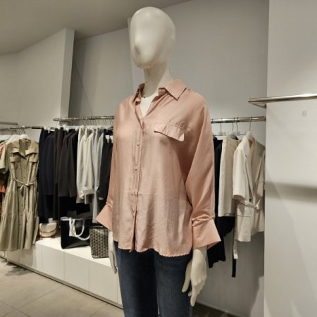 루즈가오리블라우스