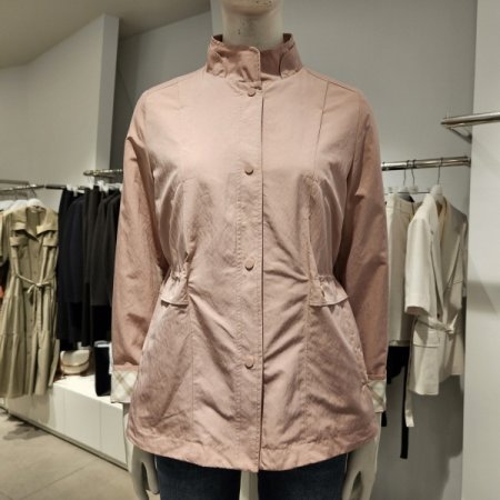 허리스트링중기장점퍼