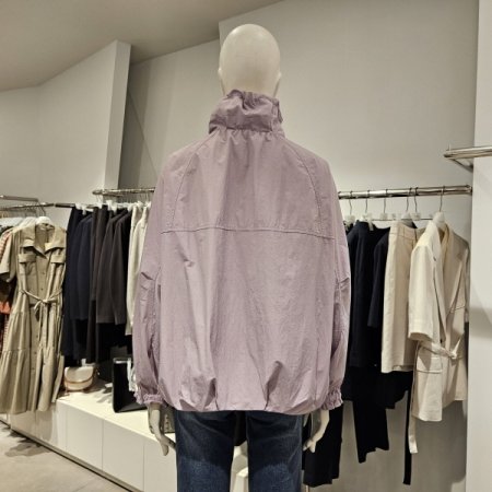 밑단변형와이드카라숏점퍼