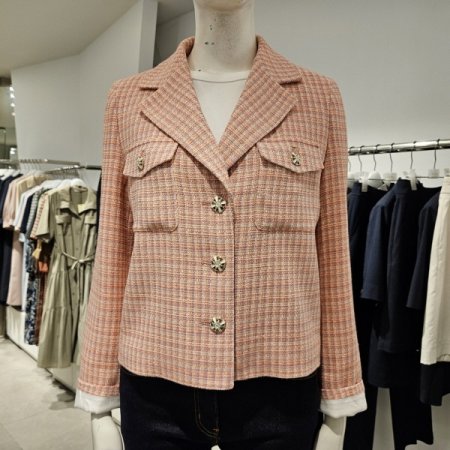 가슴포켓트위드자켓