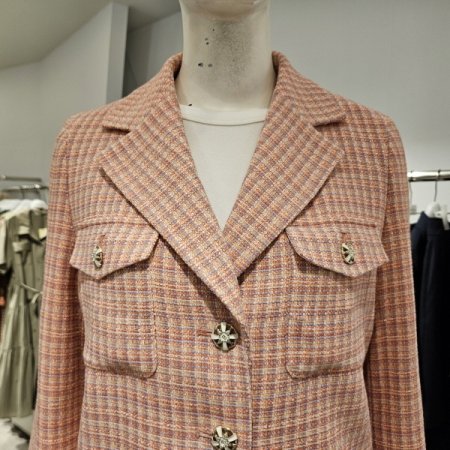 가슴포켓트위드자켓