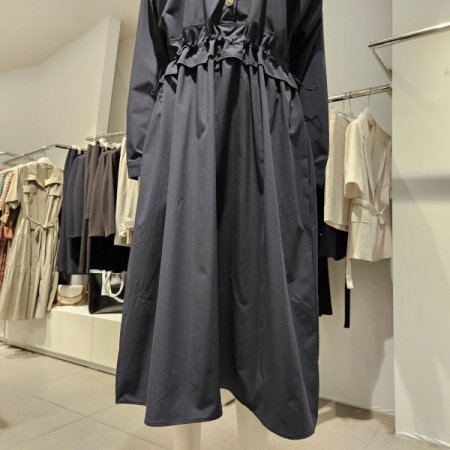 허리스트링카라원피스