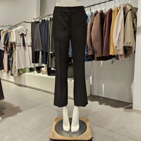 허리오비세미부츠컷팬츠