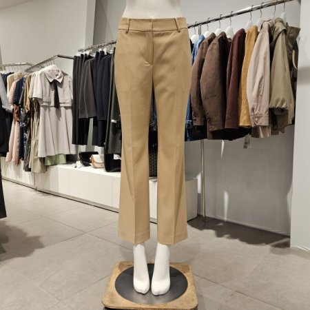 허리오비세미부츠컷슬랙스